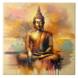 Spiritual Buddha Tile