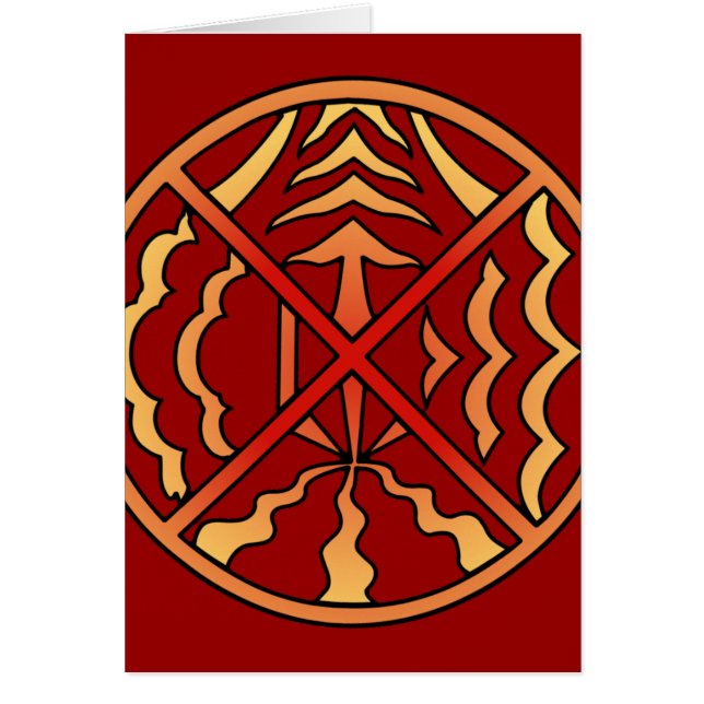 Spiritual Card Native Art First Nations Card (Front)