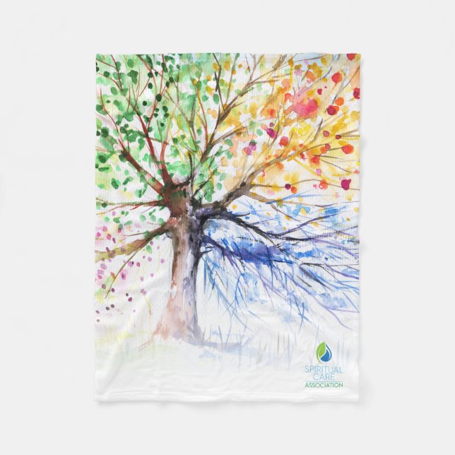 Spiritual Care Association Cosy Fleece blanket (Front)