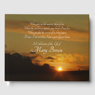 Spiritual Celebration of Life Guest Book