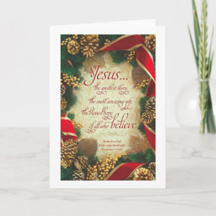 spiritual christmas card