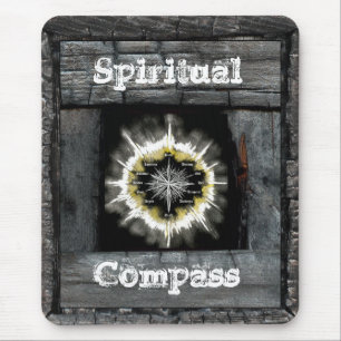 Spiritual Compass Mouse Mat