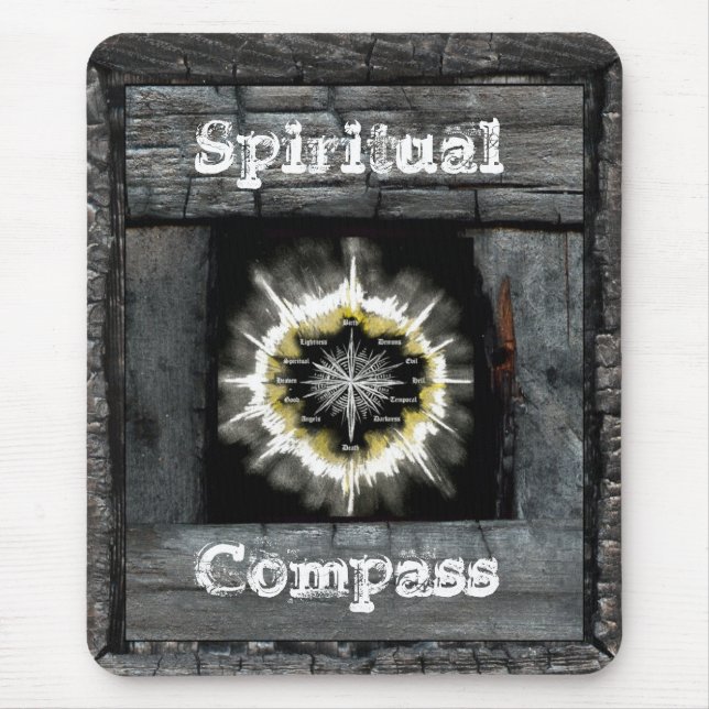 Spiritual Compass Mouse Mat (Front)