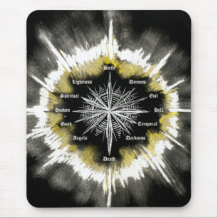 Spiritual Compass Mouse Mat