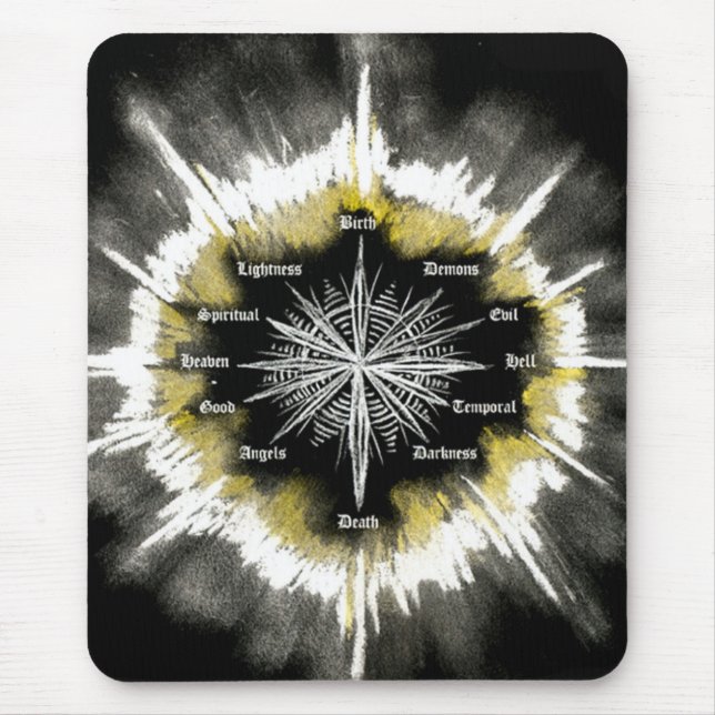 Spiritual Compass Mouse Mat (Front)