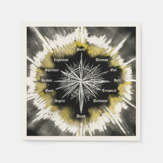 Spiritual Compass Napkin