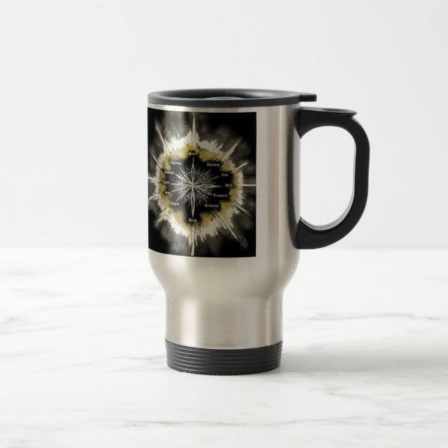 Spiritual Compass Travel Mug (Right)