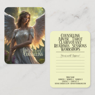 Spiritual Counseling - Business Card