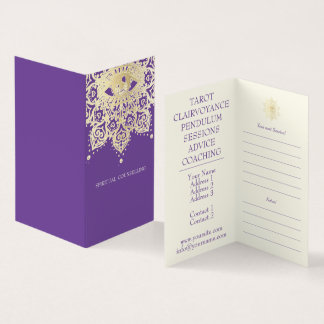 Spiritual Counselling, Psychic - Business Card