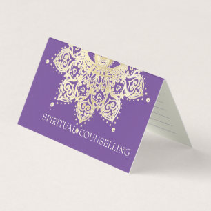 Spiritual Counselling, Psychic - Business Card