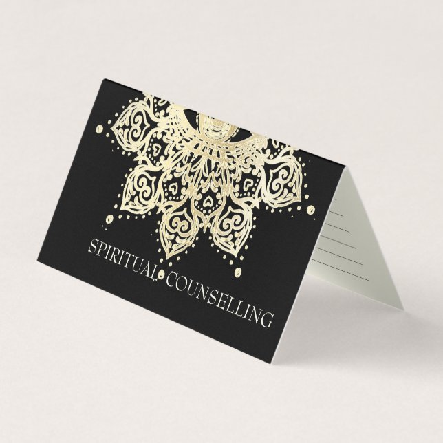 Spiritual Counselling, Psychic - Business Card (Front)
