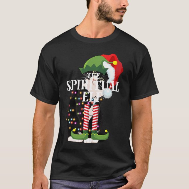 Spiritual Elf Matching Family Group Christmas Part T-Shirt (Front)