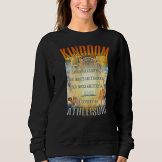 Spiritual Gainz Bible Verse Faith Fitness Modest G Sweatshirt