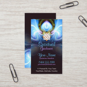 Spiritual Guidance Holistic Energy Business Card