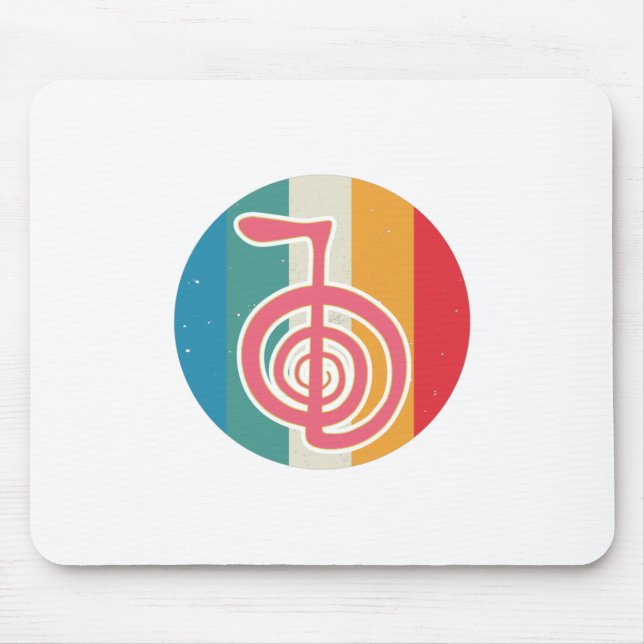 Spiritual Healings | Reiki Symbols Gift Ideas Mouse Mat (Front)