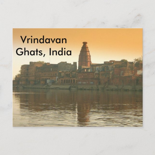 Spiritual India Postcard (Front)