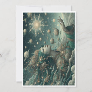 Spiritual Jade Princess Card