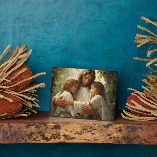 Spiritual Jesus Plaque (Side)