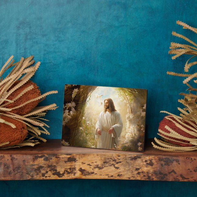 Spiritual Jesus Plaque (Side)