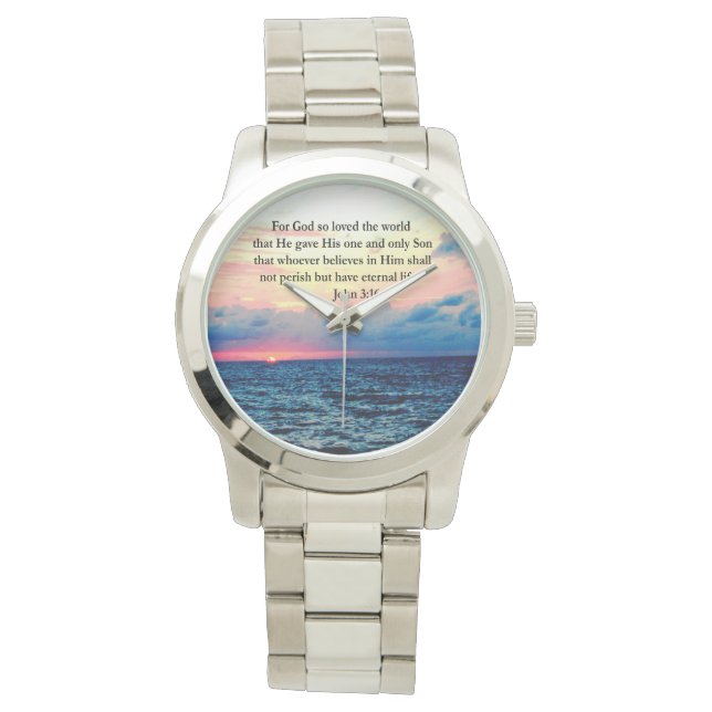 SPIRITUAL JOHN 3:16 PHOTO WATCH (Front)