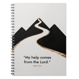 Spiritual Journey Notebook - Guided Mountain Path