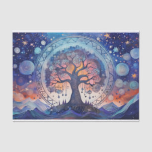 Spiritual Life, Universal Tree of Life Tissue Paper