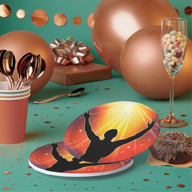 Spiritual Man Paper Plates (Creator Uploaded)