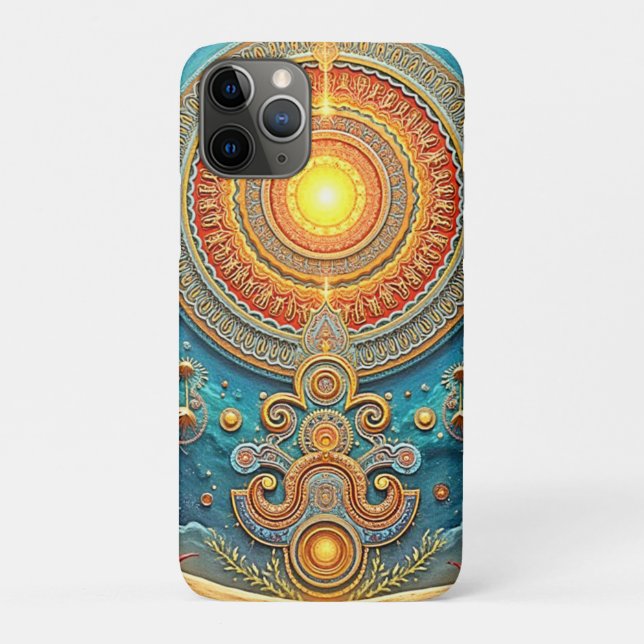 Spiritual Mandala Art Case-Mate iPhone Case (Back)