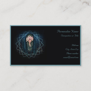 Spiritual & Metaphysical Wicca Third Eye Business Card