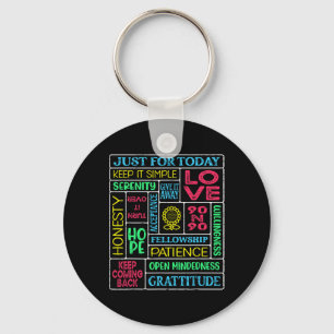 Spiritual Narcotics Anonymous Garden Key Ring
