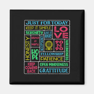 Spiritual Narcotics Anonymous Garden Magnet