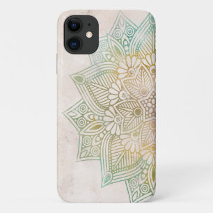 Spiritual neatral and colourful mandala indian iPhone 11 case