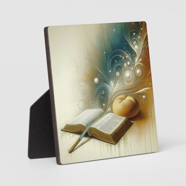 “Spiritual Nourishment” Desktop Plaque (Front)