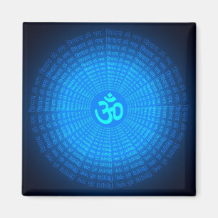 Spiritual Om Design Magnet