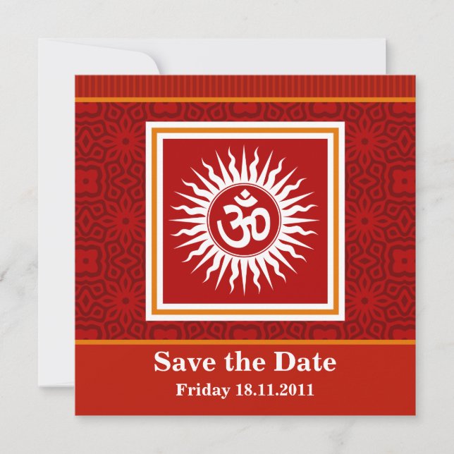 Spiritual Om Save The Date (Front)