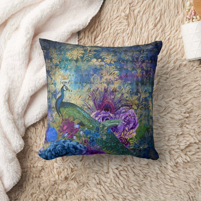Spiritual Peacock Cushion (Creator Uploaded)