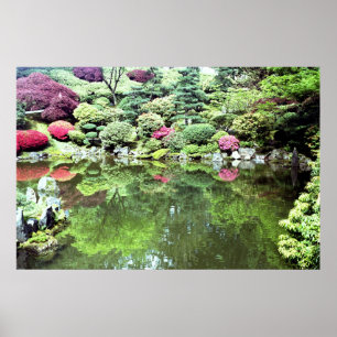 Spiritual Pond Poster