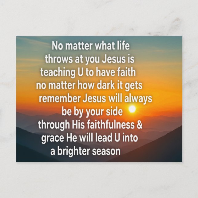 Spiritual Postcard (Front)