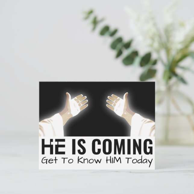 SPIRITUAL POSTCARD (Standing Front)