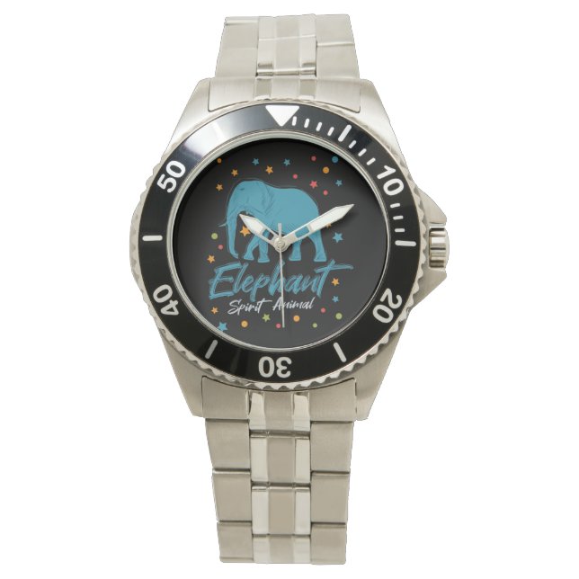 Spiritual power animal elephant, spirit animal watch (Front)