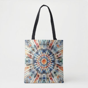 Spiritual Prayer Circle Tote Bag