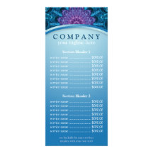 Spiritual Purple Flower mandala price list menu