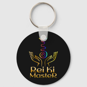 Spiritual Reiki Master Key Ring