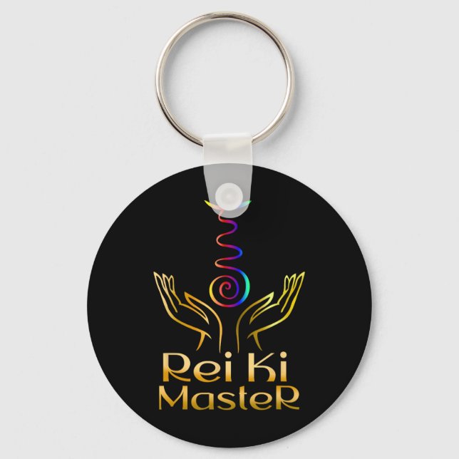 Spiritual Reiki Master  Key Ring (Front)
