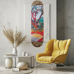 Spiritual Retreat Nature Scenery Meditation Tree Skateboard<br><div class="desc">Perfect for fitness freaks,  sports person and skateboarders . Designed to inspire and instil peace and serenity with Nature,  tree and scenery,  this skateboard is perfect for an amateur or expert.</div>