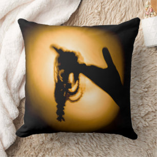 Spiritual Rosary Tasbeeh Art Cushion