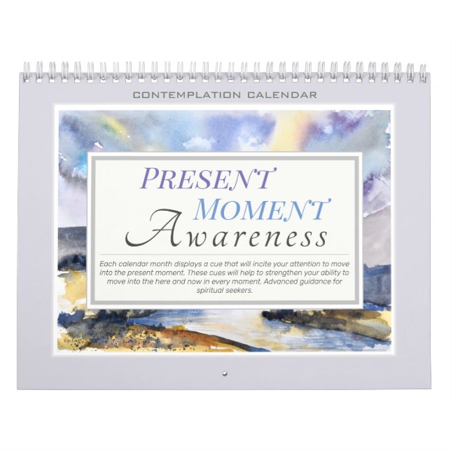 Spiritual Seeker Awakening Present Moment Calendar (Cover)