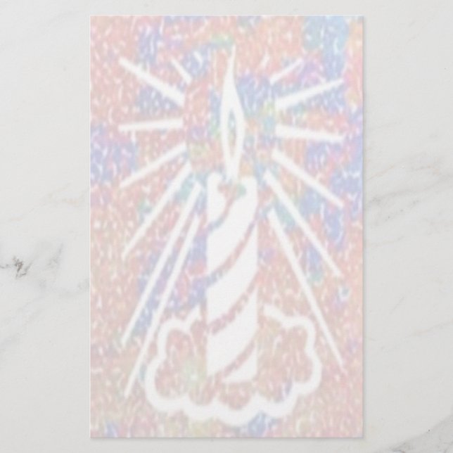 Spiritual:  Spreading the Light V2 Stationery (Front)