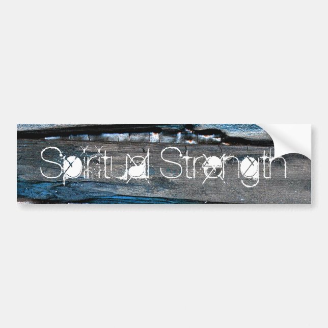 Spiritual Strength Bumper Sticker (Front)