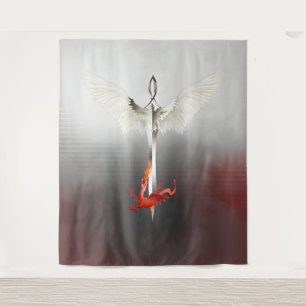 Spiritual Sword & Dragon Tapestry